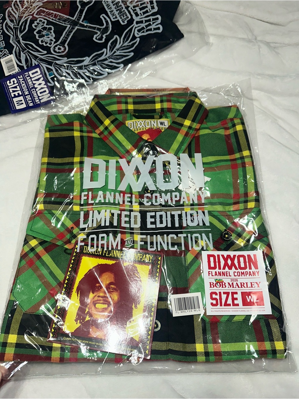 Women’s Bob Marley Flannel Shirt - Limited Edition